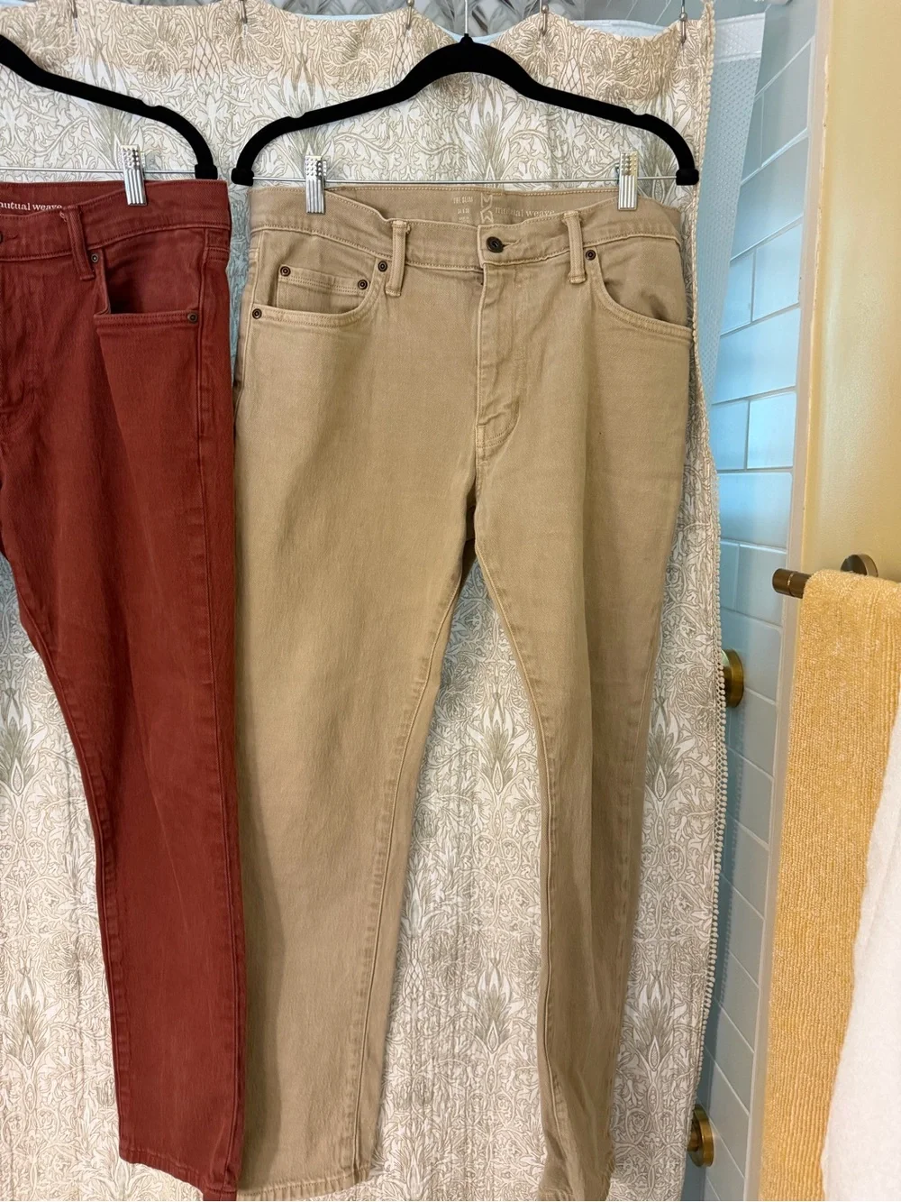 3 pair of pains Men's Slim Jeans mutual weave